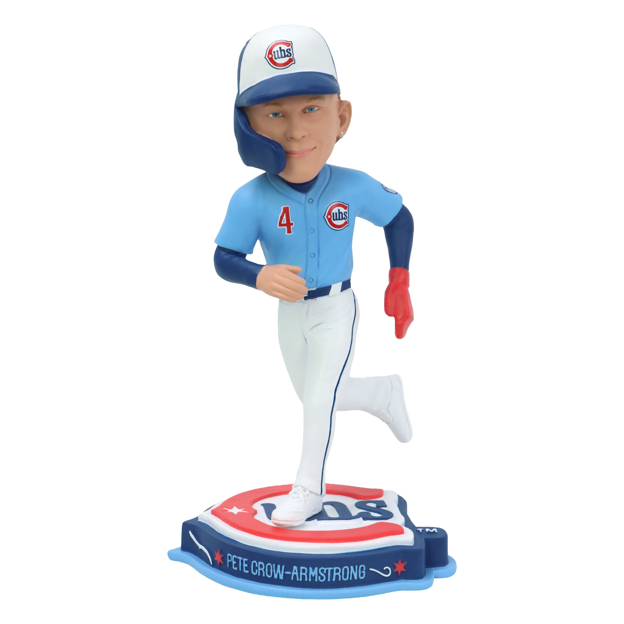 Pete Crow-Armstrong Chicago Cubs Baby Blue 2nd Alternate Jersey 8