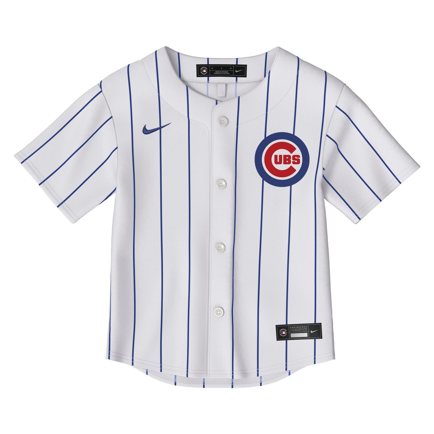 Pete Crow-Armstrong Chicago Cubs Nike Toddler Pinstripe Home Jersey