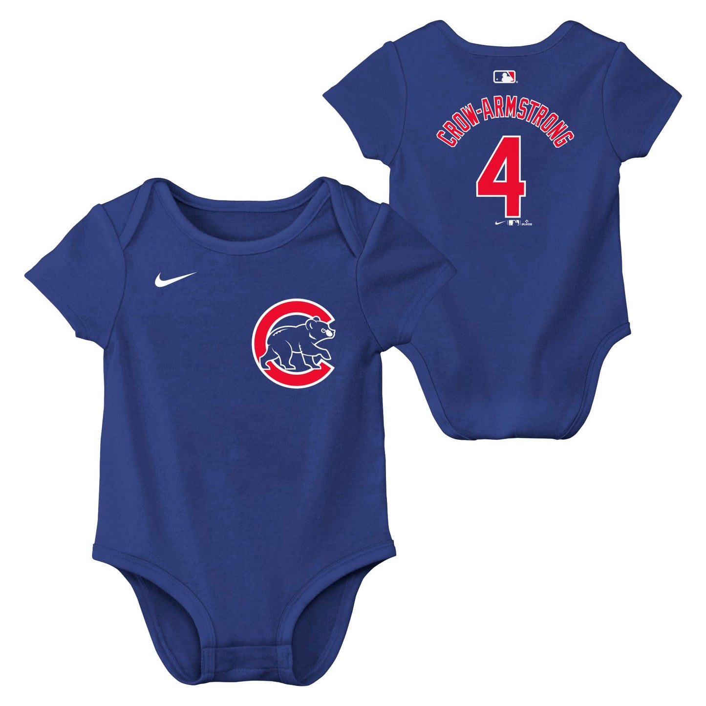 Pete Crow-Armstrong Chicago Cubs Royal Creeper Onesie