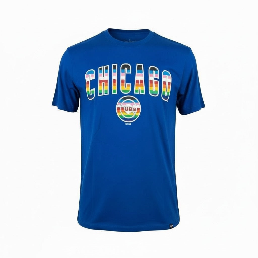 Chicago Cubs Royal Super Rival 47' Pride T-Shirt