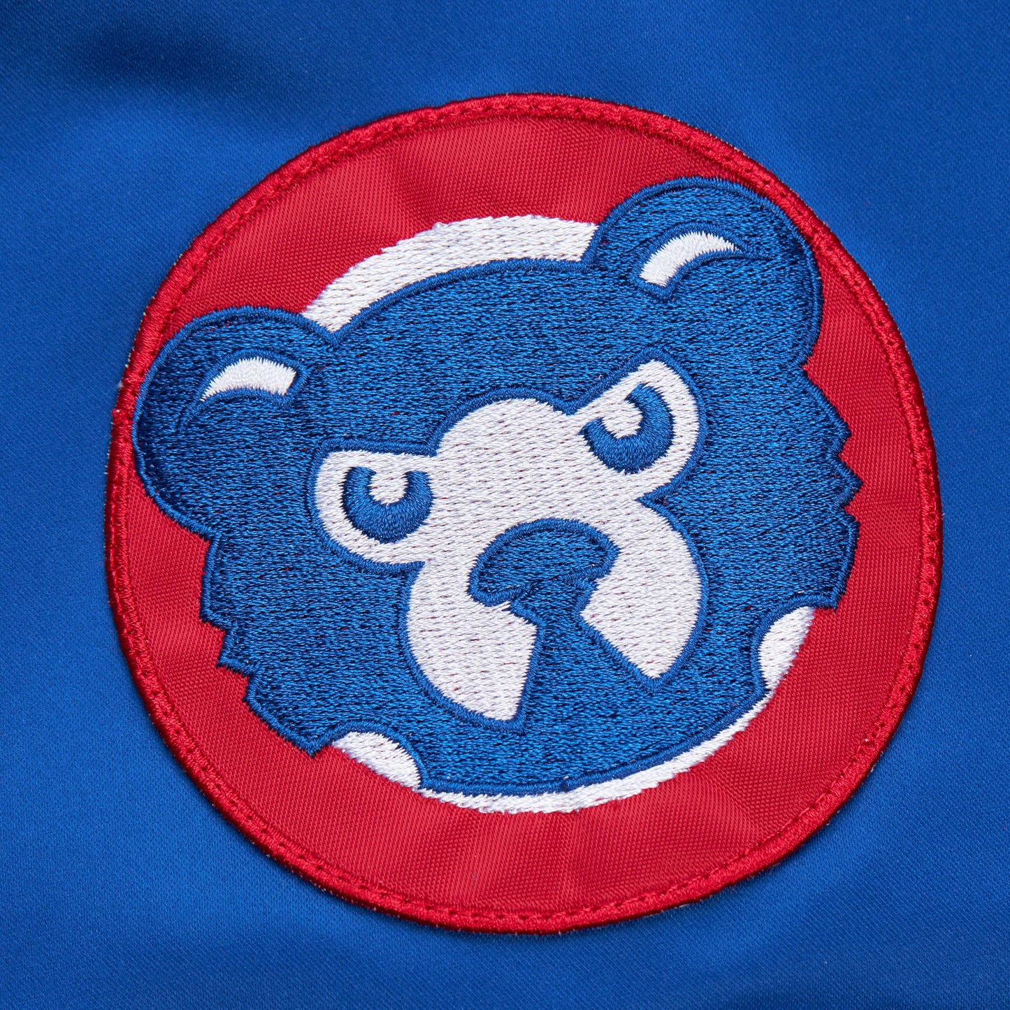 Chicago Cubs Mitchell & Ness Lightweight Satin Bomber Jacket