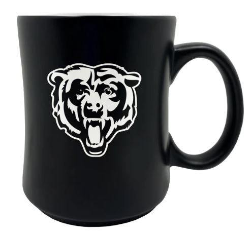 Chicago Bears Black Stealth 19oz. Ceramic Coffee Mug