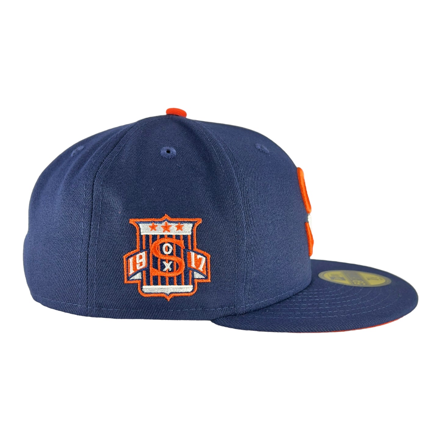 Chicago White Sox Navy/Orange 1917 New Era 59FIFTY Fitted Hat