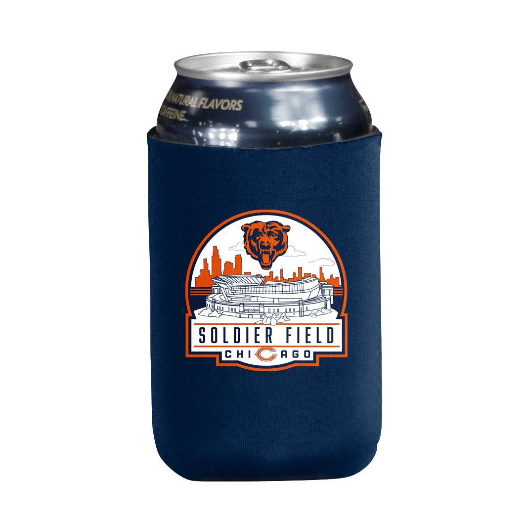 Chicago Bears Soldier Field Can Coozie