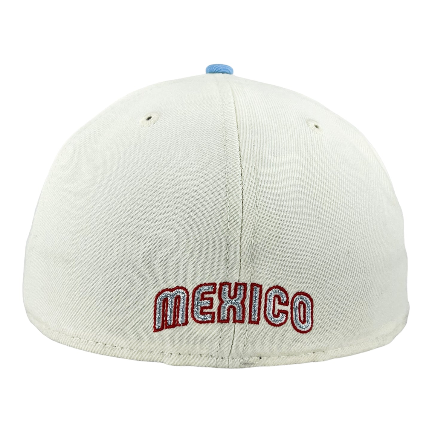 Mexico World Baseball Classic Chrome/Sky New Era 59FIFTY Fitted Hat