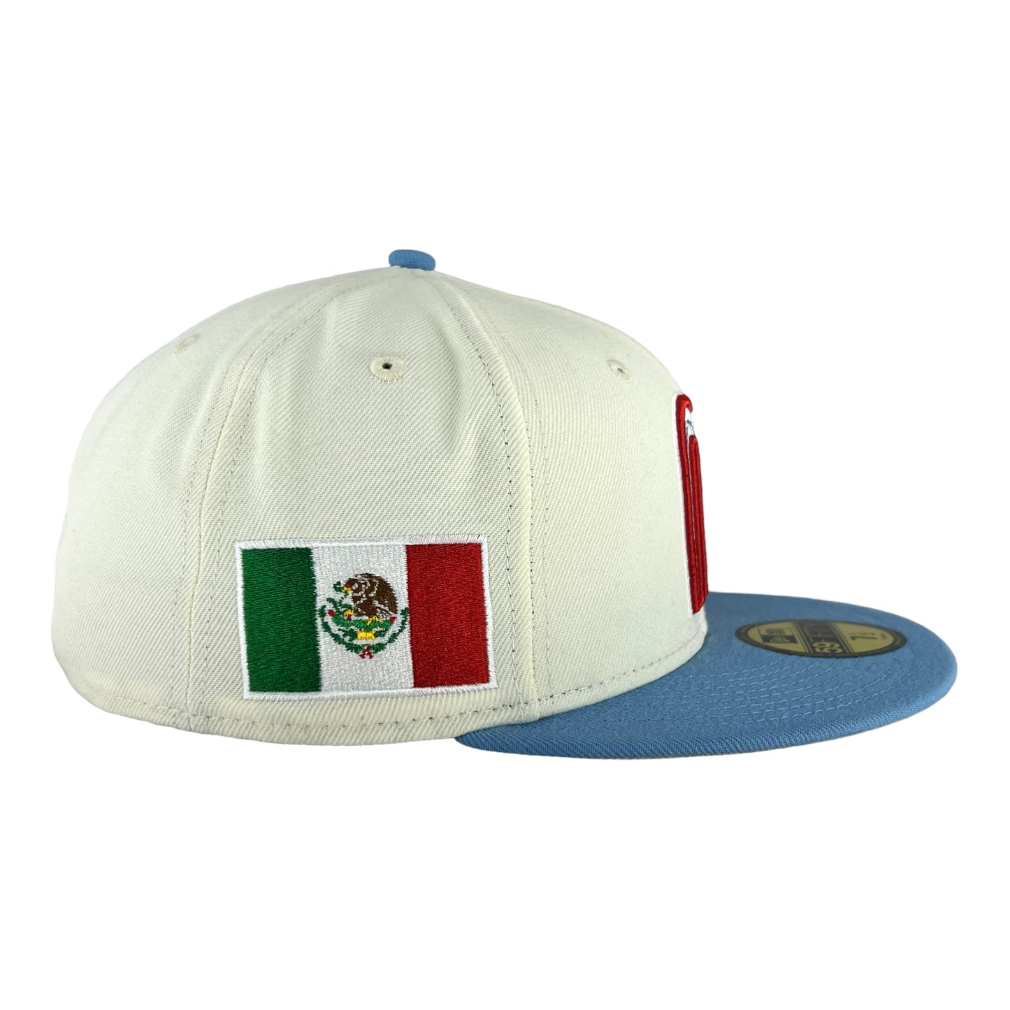 Mexico World Baseball Classic Chrome/Sky New Era 59FIFTY Fitted Hat