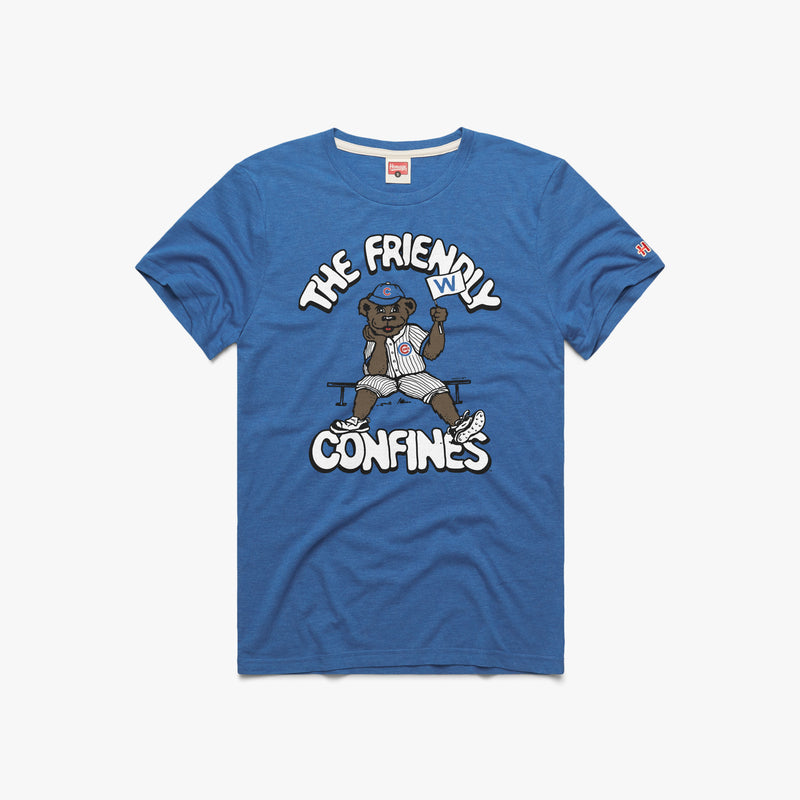 Chicago Cubs Homage Royal The Friendly Confines Bear T-Shirt