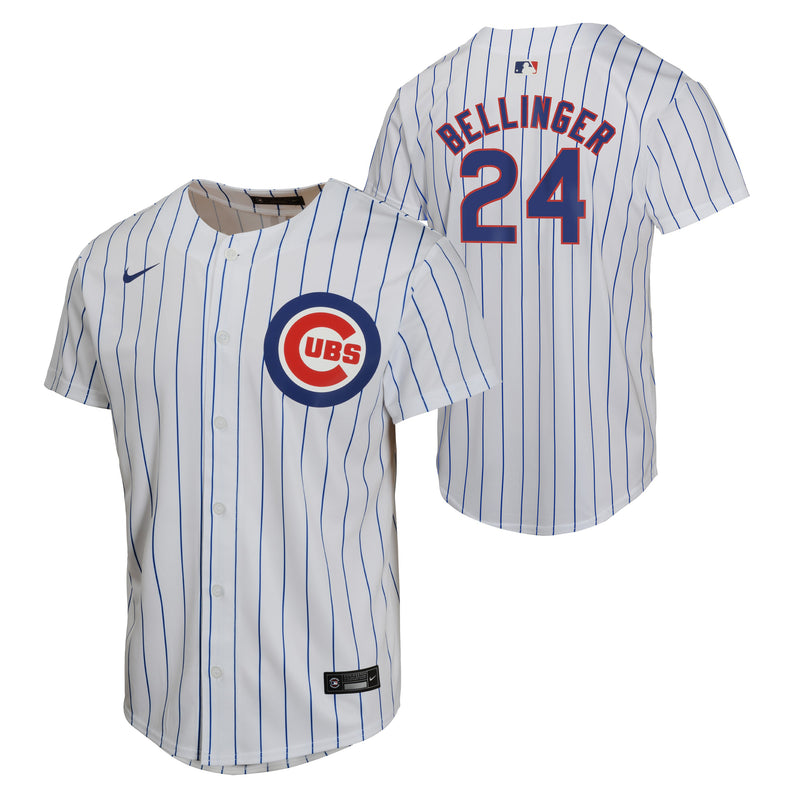 Cody Bellinger Chicago Cubs Nike Pinstripe Home Youth Jersey