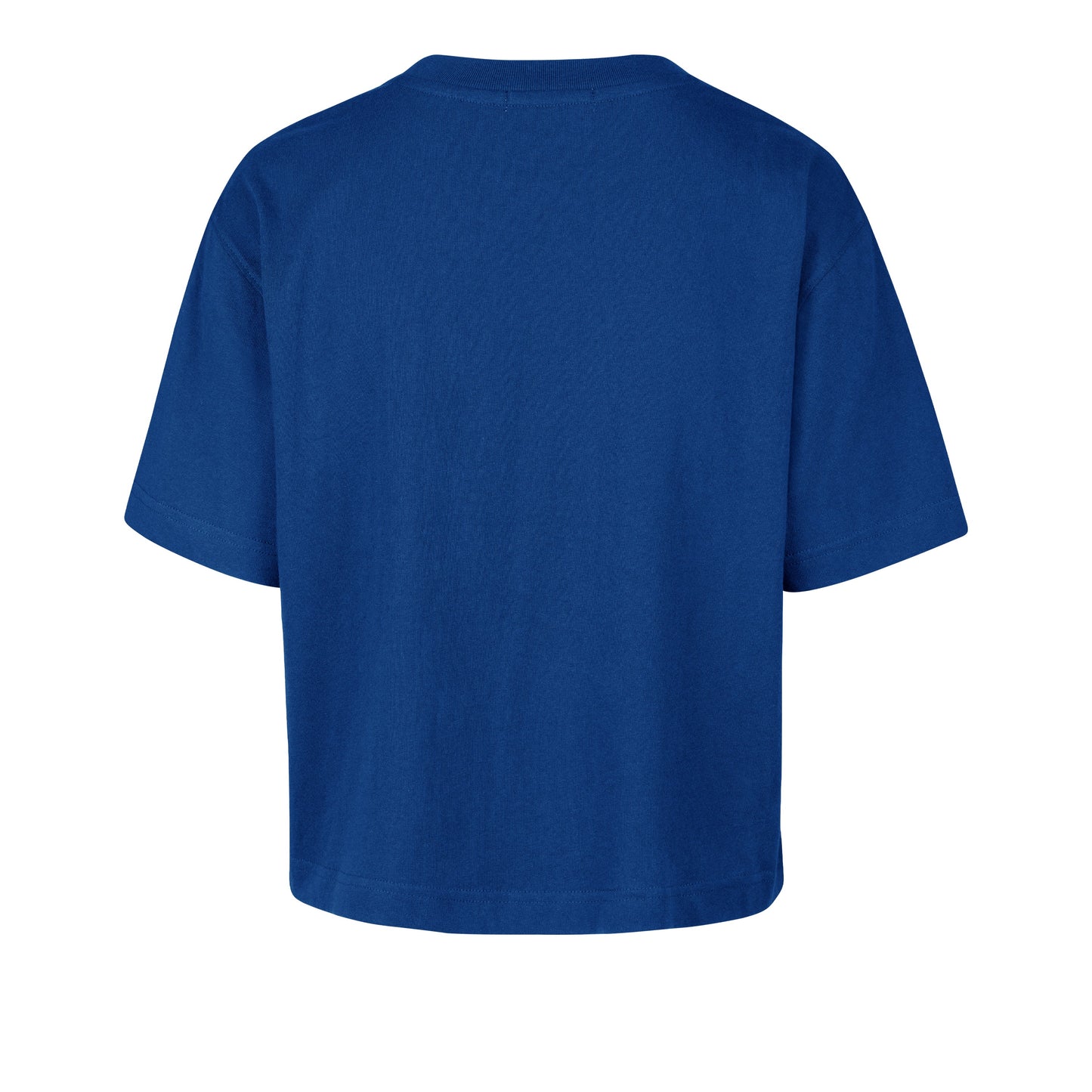Chicago Cubs '47 Royal Bullseye Women's Crop Top