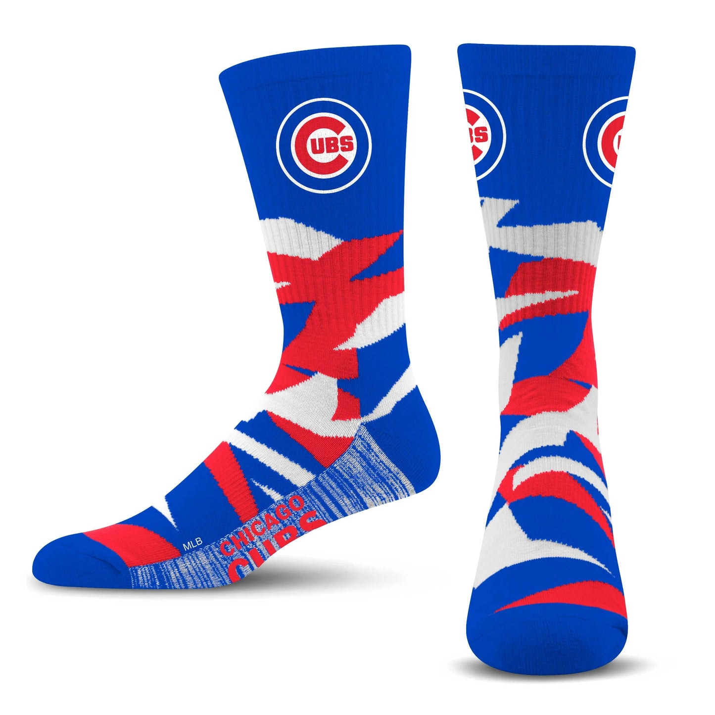 Chicago Cubs Shattered Socks