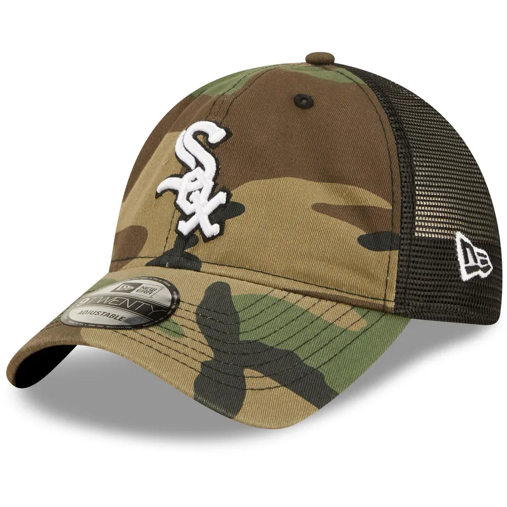 Chicago White Sox Camo Basic 9TWENTY Trucker