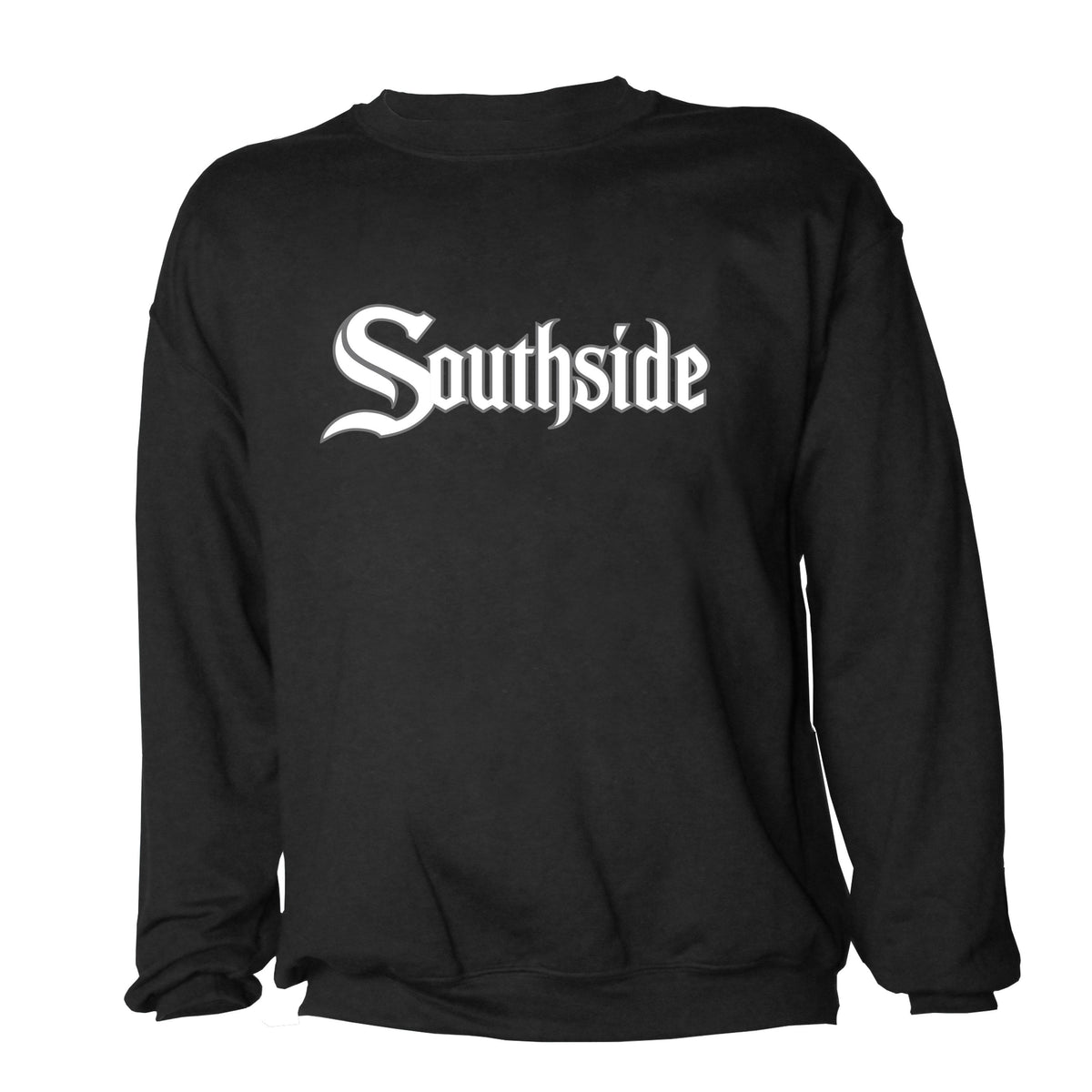 Chicago White Sox Stitches Southside Crew Neck Black Sweatshirt