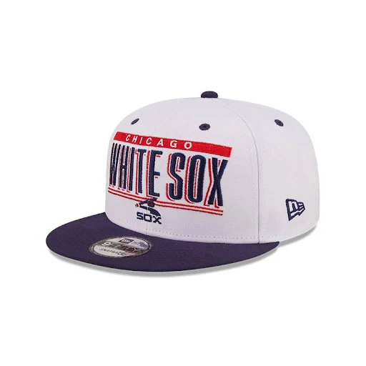 Chicago White Sox White Batterman Retro Title 9fifty Snap – Clark 