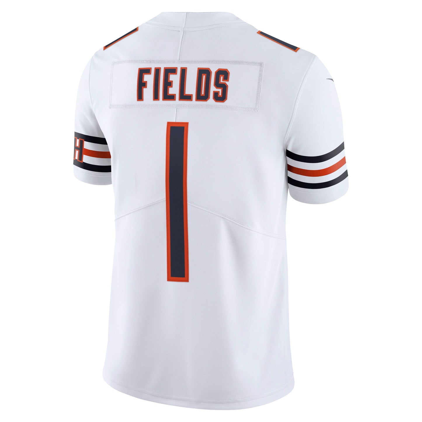 Justin Fields Chicago Bears Nike Men's White Limited Game Jersey