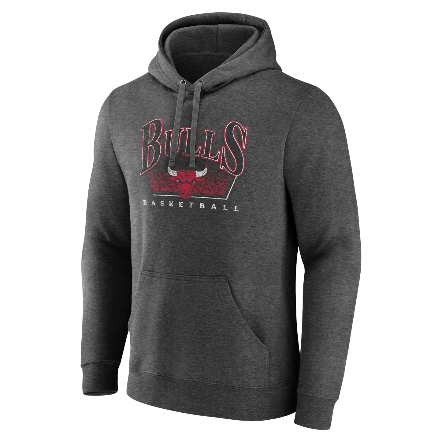 Chicago Bulls Grey Tri-Blend Hoody