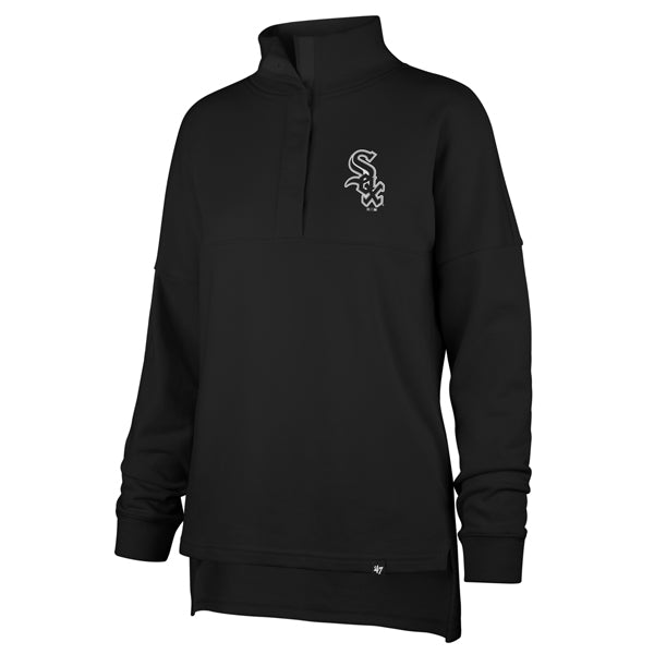 Chicago White Sox Women's Black Boca Terry Pullover