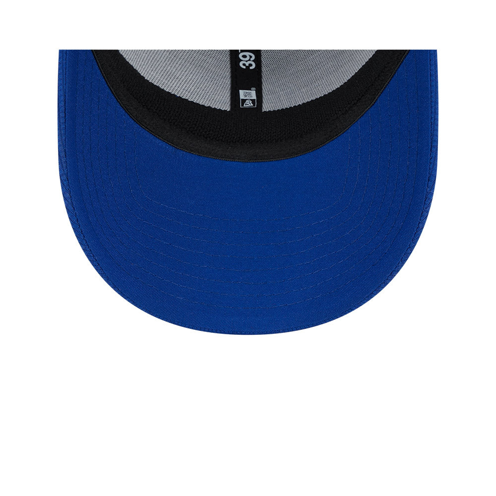 Chicago Cubs Royal Overlap Active New Era 39THIRTY Flex Fit Hat