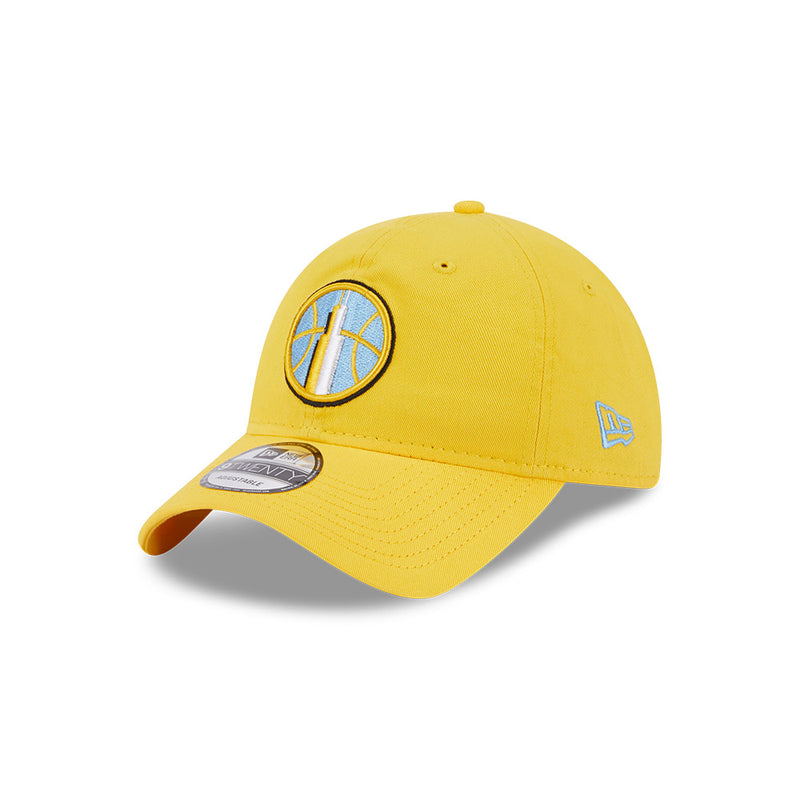 Chicago Sky Classic Yellow Game Day New Era 9TWENTY Adjustable Hat