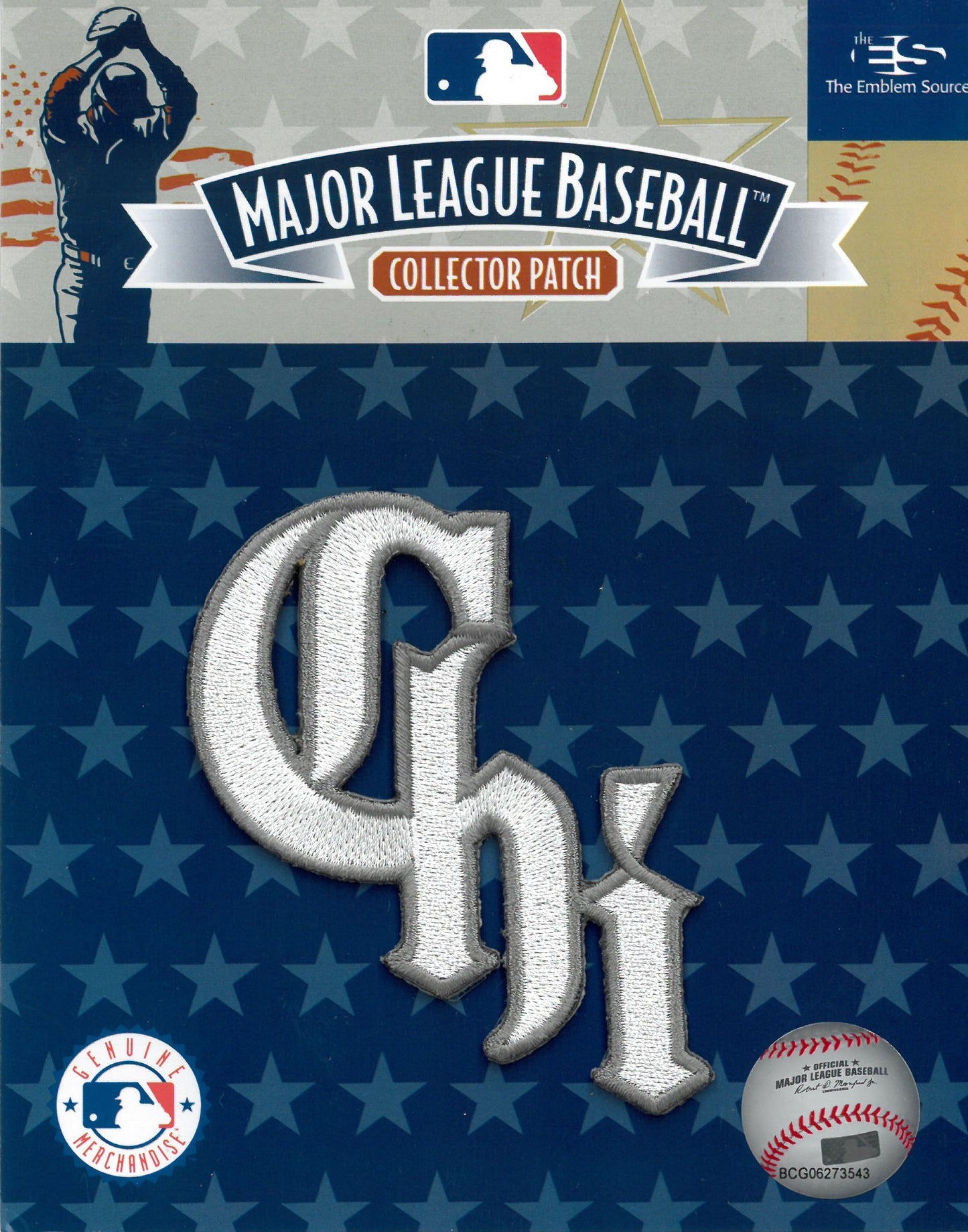Chicago White Sox City Connect Chi Collector Patch