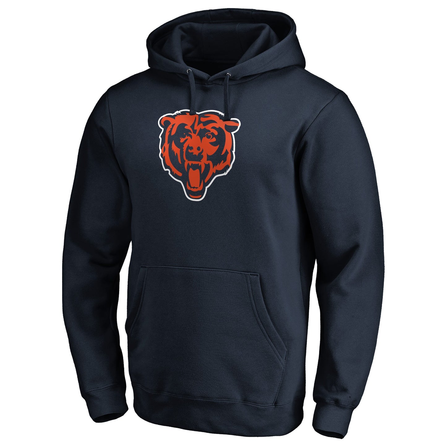 Chicago Bears Logo Pullover Hoodie - Navy