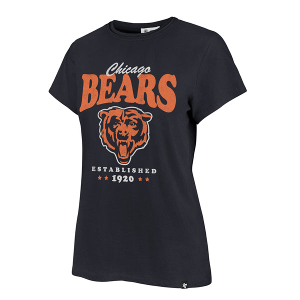 Chicago Bears Women's Navy Rally Cry Frankie Tee