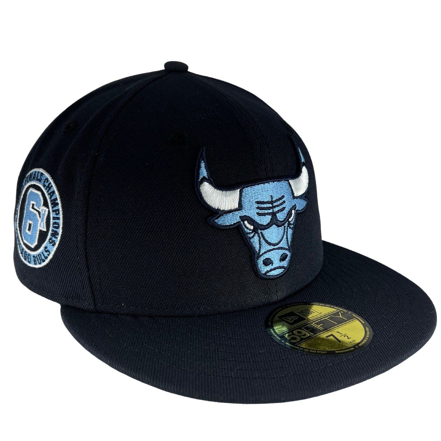 Chicago Bulls Navy Sky New Era 59FIFTY Fitted Hat