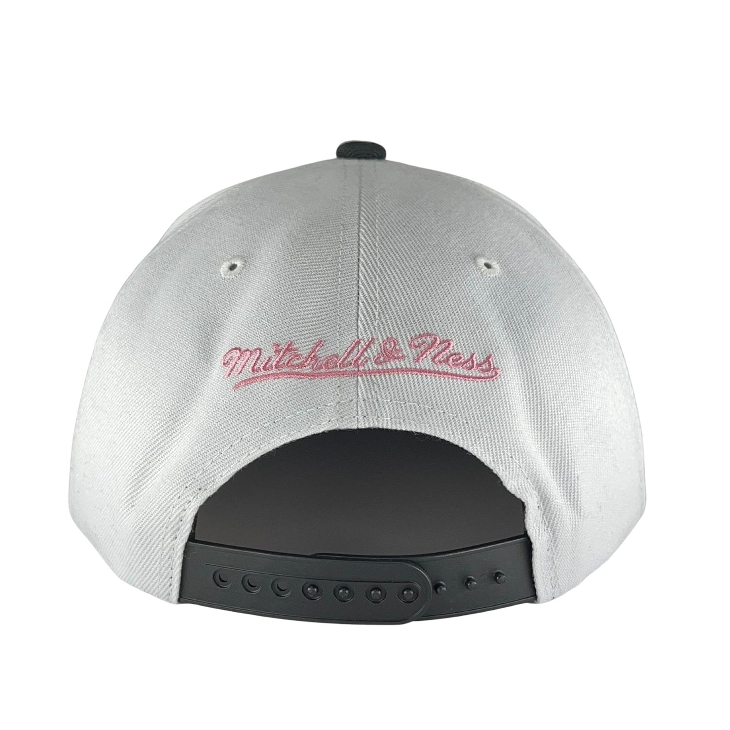Chicago Bulls White/Pink/Black Snapback Hat