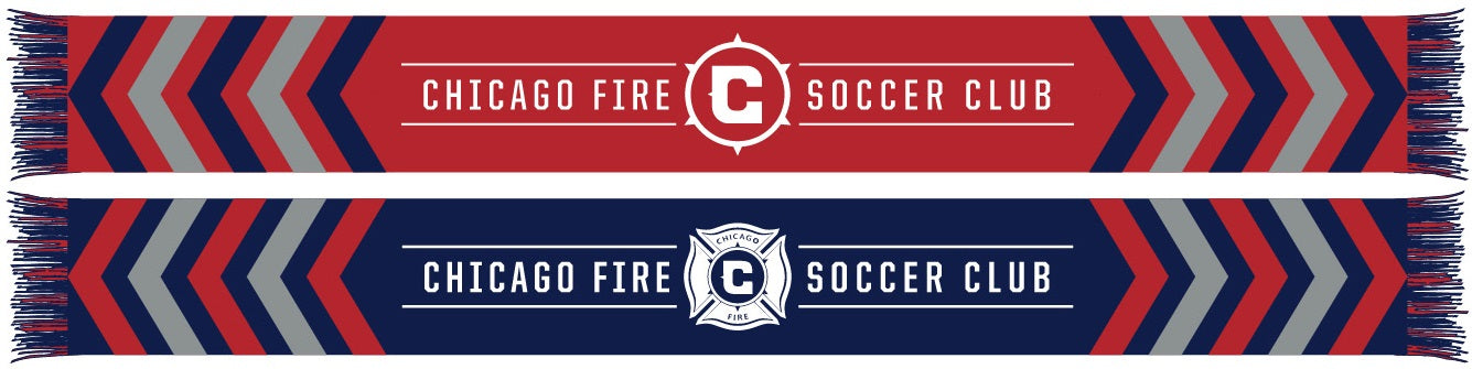 Chicago Fire Chevron scarf