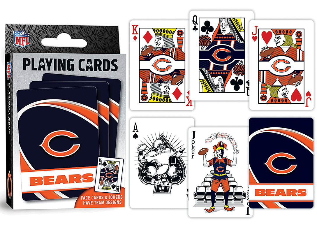 Chicago Bears Playing Cards