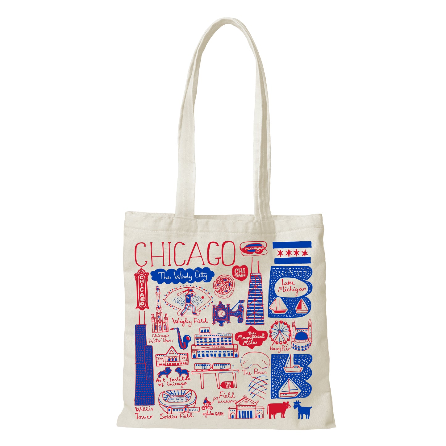 Julia Gash Chicago Tote Bag