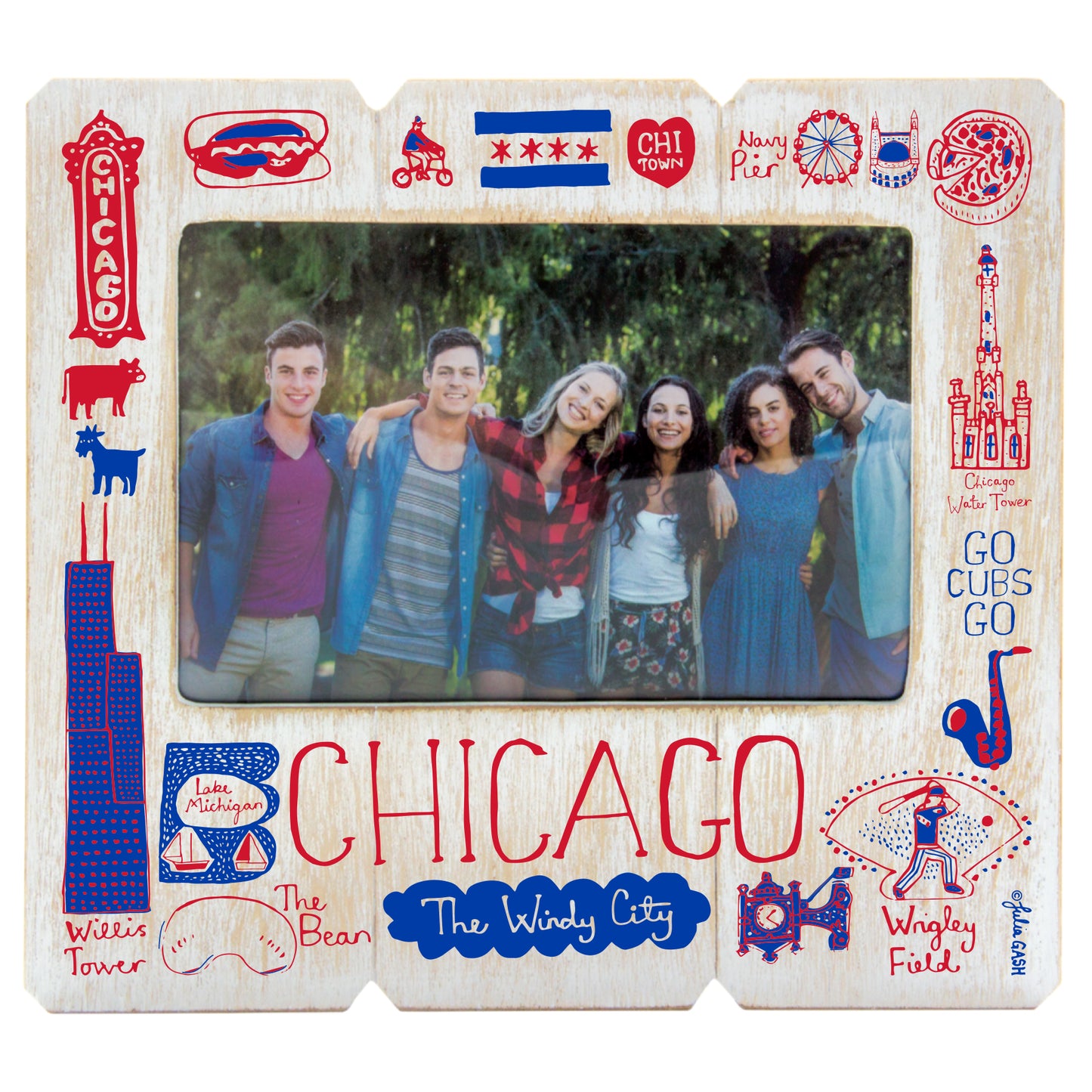 Julia Gash Chicago Picture Frame