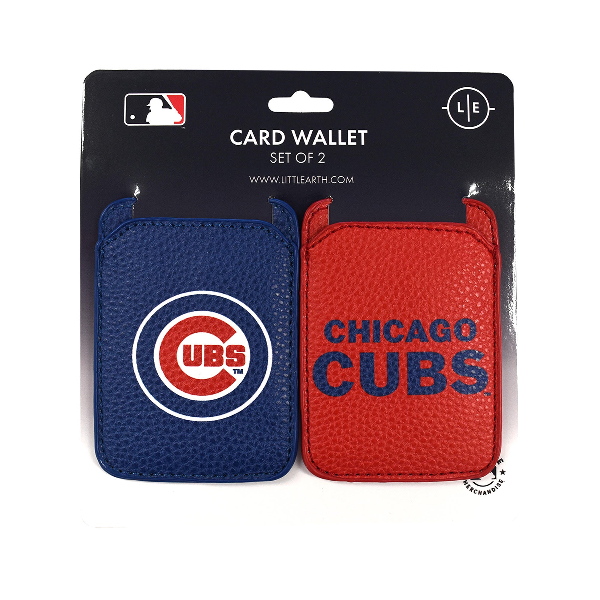 Cordino Ufficiale Chicago Cubs Con Fibbia Rimovibile E Clip Girevole, Larghezza 2.5 Cm