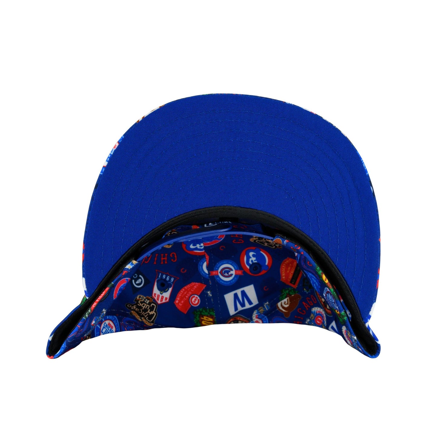 Chicago Cubs Royal OTC All Logos New Era 9FIFTY Snapback Hat