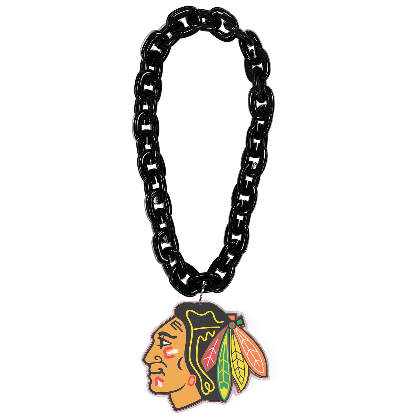 Chicago Blackhawks Fan Chain - Black