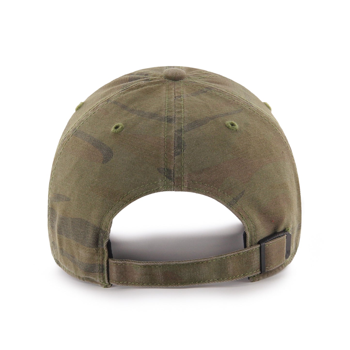 Chicago Blackhawks Camo Olive Primary Logo Adjustable Hat