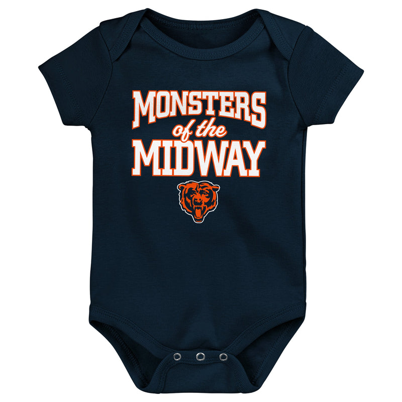 Chicago Bears Monsters Of The Midway Baby Onesie
