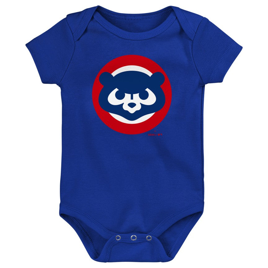 Chicago Cubs 1979 - 1993 Logo Royal Creeper Onesie