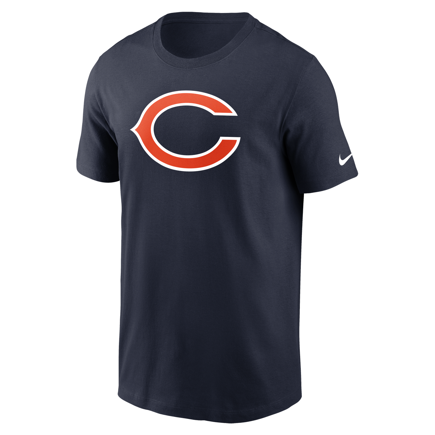 Chicago Bears Nike Navy C Logo T-Shirt