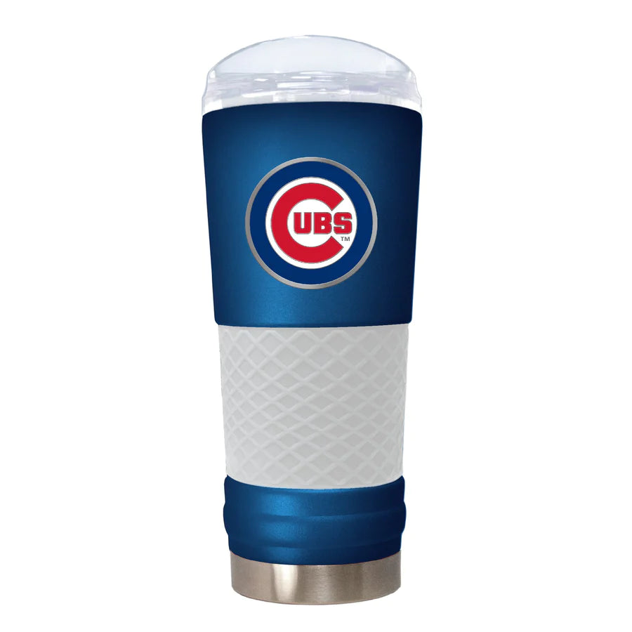 Chicago Cubs Royal/White 24oz. Draft Tumbler