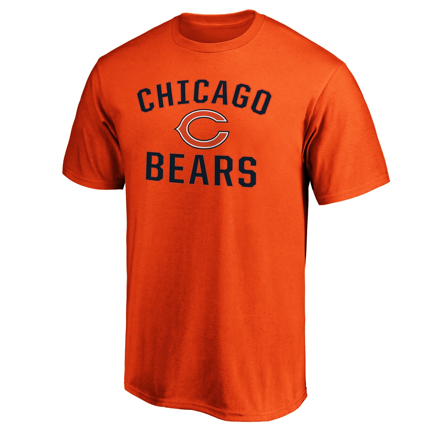 Chicago Bears Orange Heart And Soul Men's Tee
