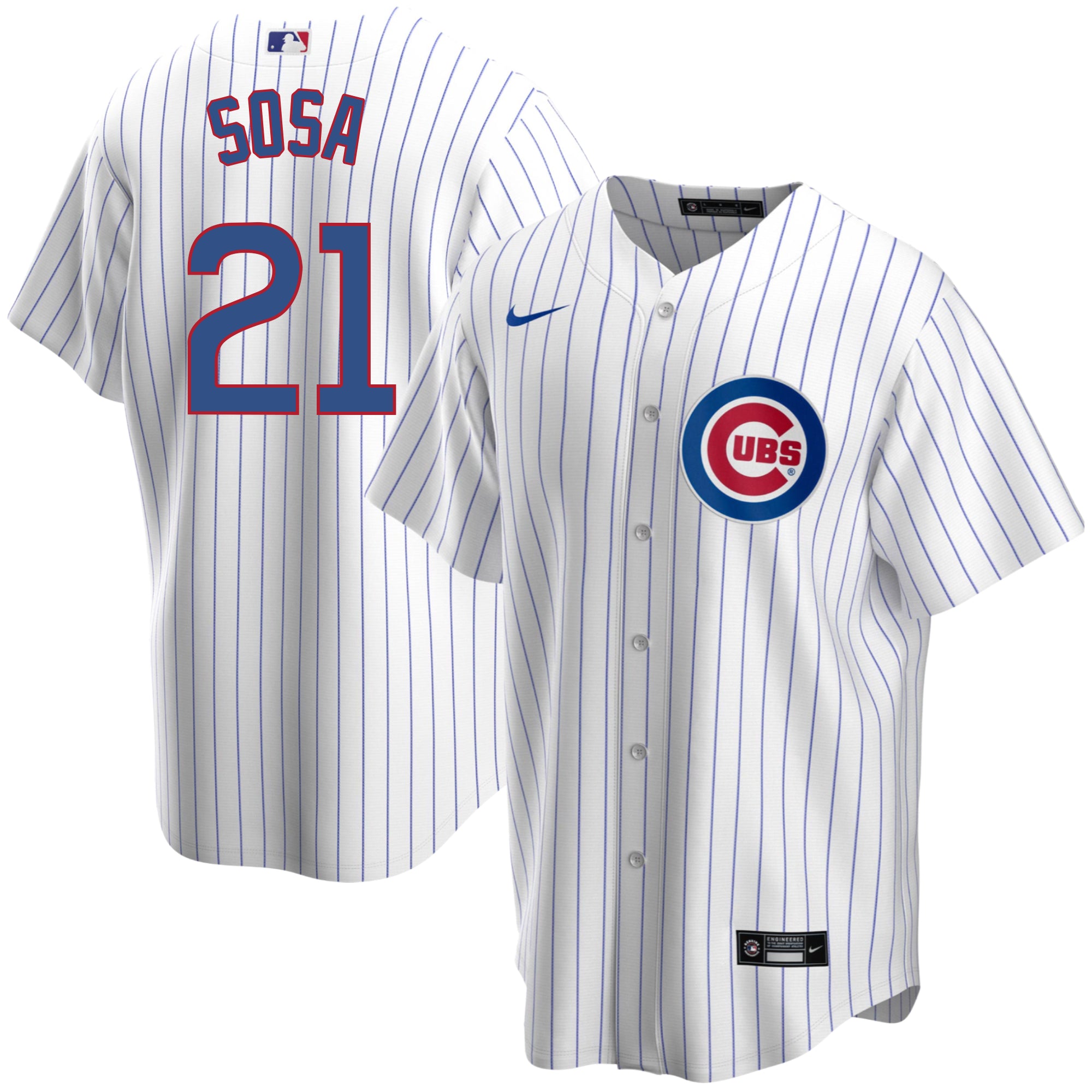 Sammy sosa sales baseball jersey