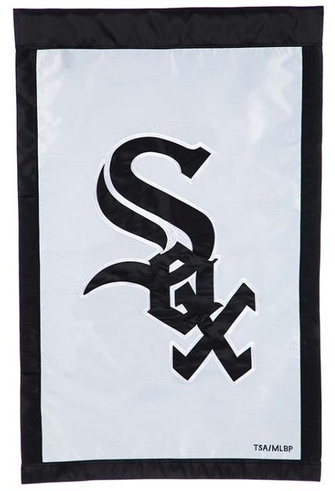 Chicago White Sox Double Sided Applique Flag
