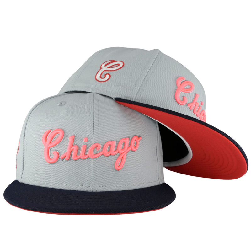 Chicago White Sox Snow Navy New Era 59FIFTY Fitted Hat