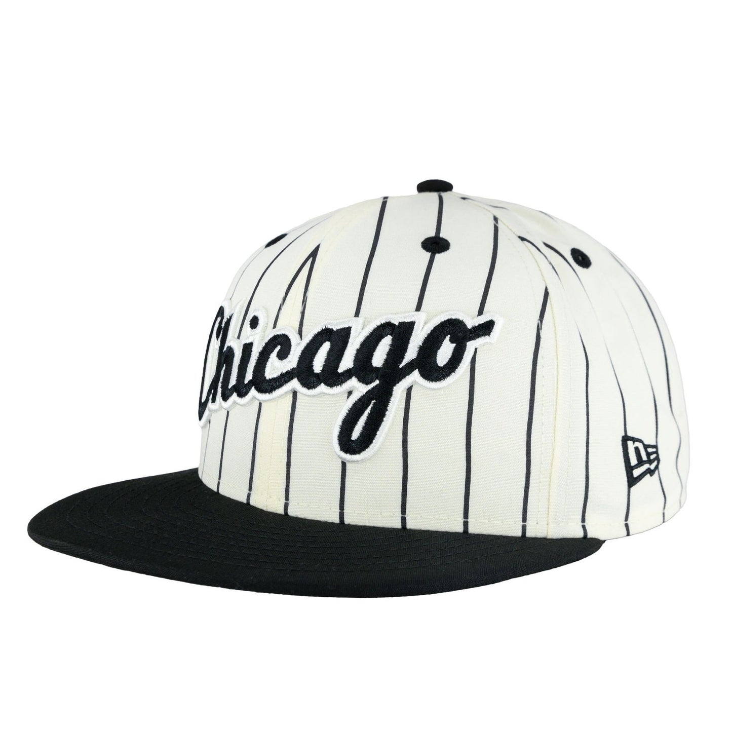 Chicago White Sox Cooperstown 1990 Chrome New Era 9FIFTY Snapback Adjustable Hat