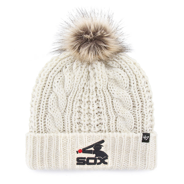 Chicago White Sox Meeko White Cuffed Knit Hat