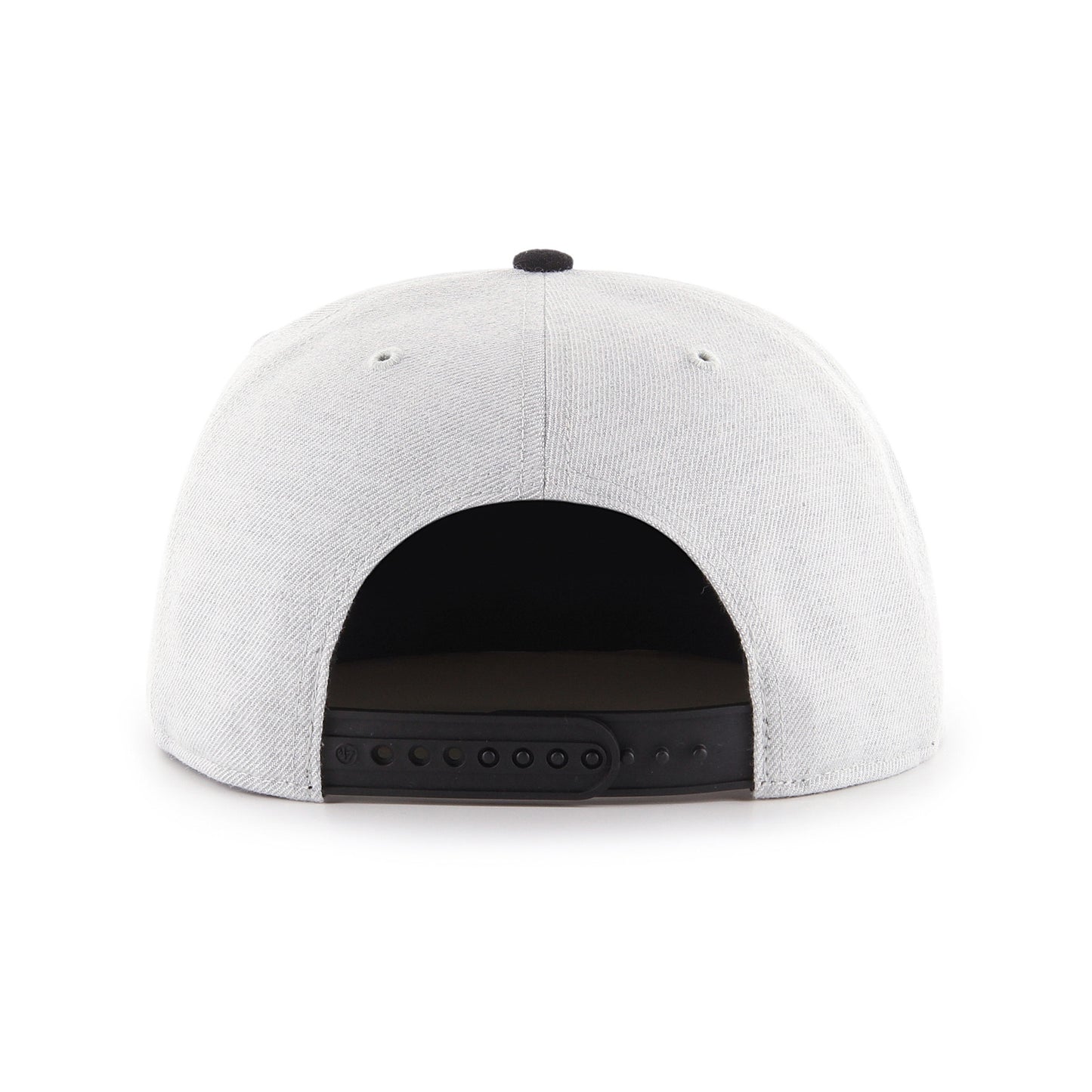 Chicago White Sox Grey w Current Logo Street Script Captain Snapback