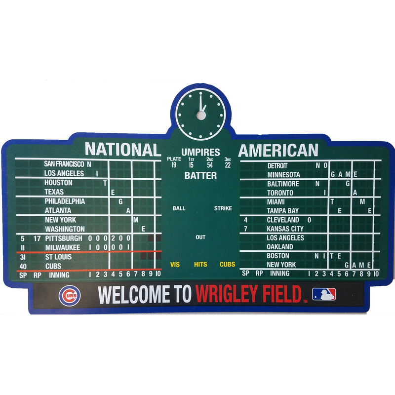 Wrigley Field Plastic Scoreboard