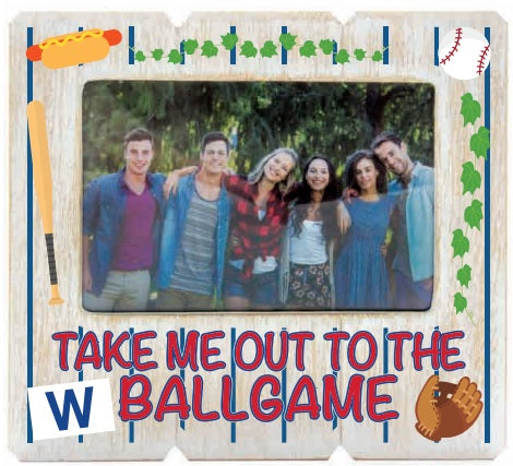 Wrigley Field Take Me Out to the Ballgame Frame