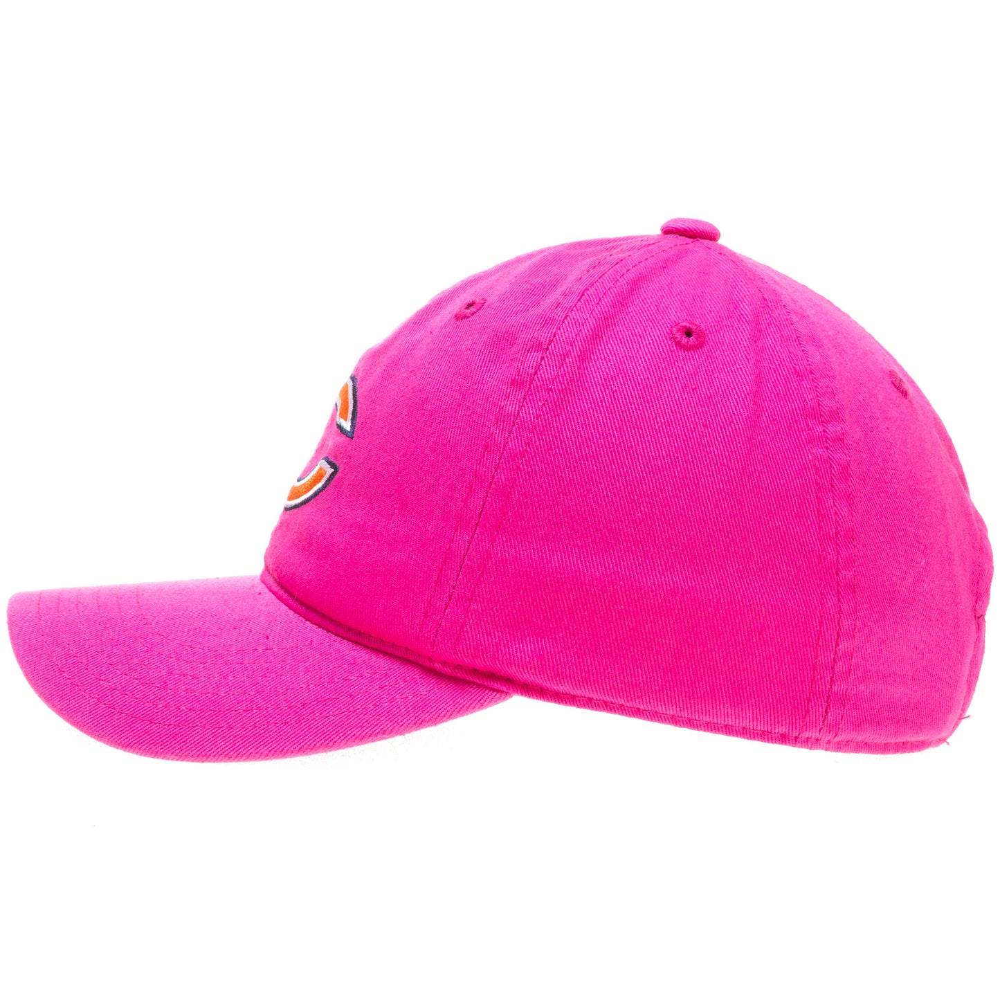 Youth Chicago Bears Logo Pink Adjustable Hat
