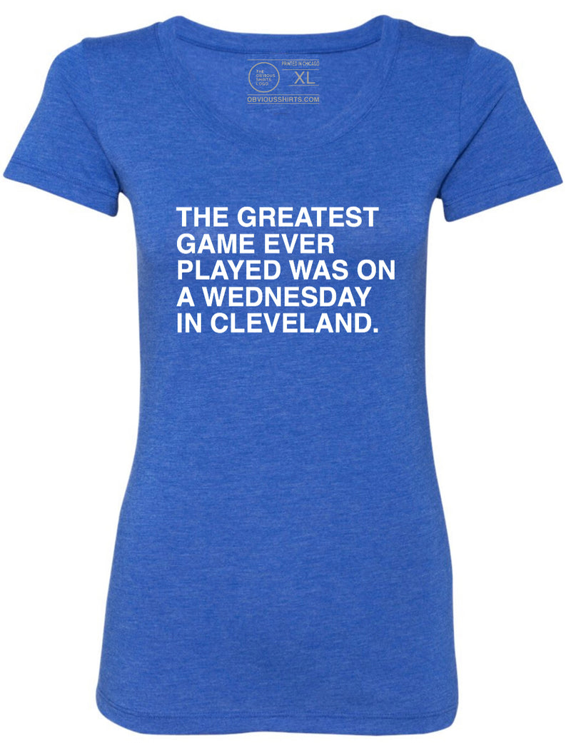 The Greatest Game Ever Played - Womens Tee